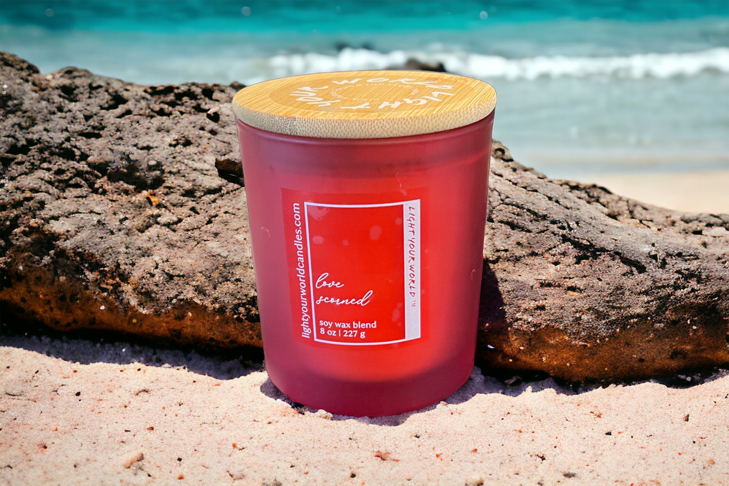 Luxury Valentine's Day Candle, Lover's Candle, Unique Candle Gift, Unique Valentine's Day Scent, Long Last Scent, Handmade Gift