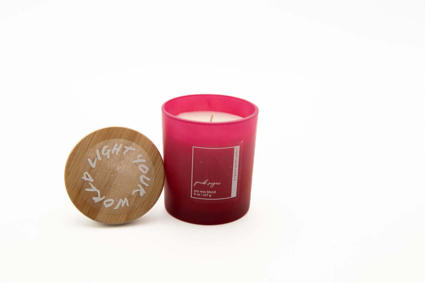 Pink Serenity Luxury Handcrafted Himalayan Candle, Unique Candle Gift, Wedding Gift, Candle Lovers Dream Candle