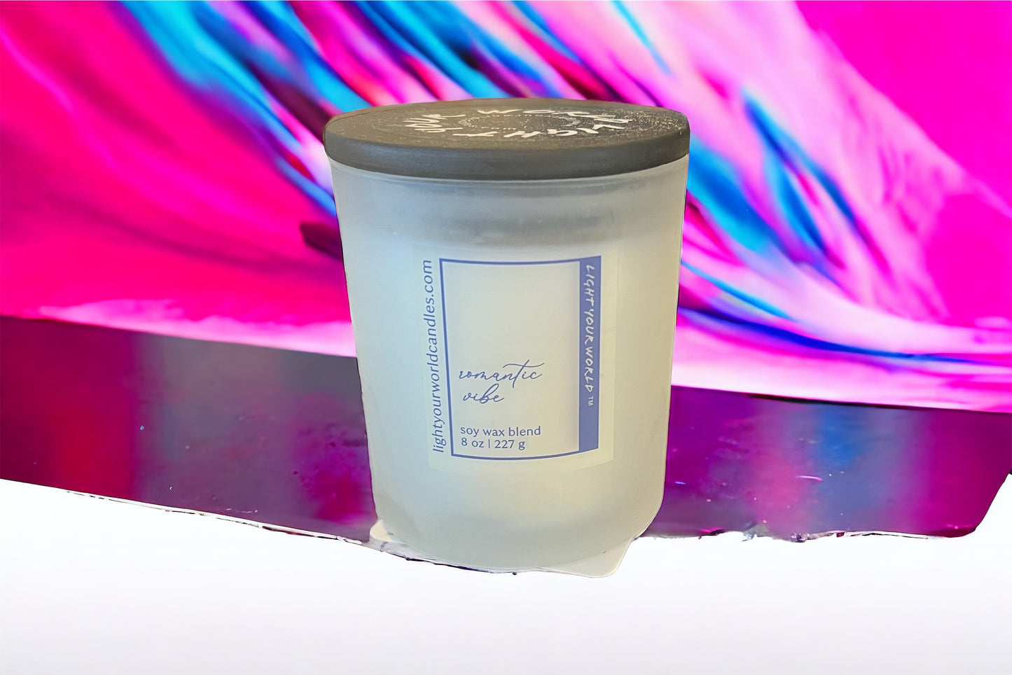 Romantic Vibe Candle, Unique Candle Scent, Candle Lovers, Vanilla Santal Scent, Unique Candle Gift Valentine's Day Candle Gift