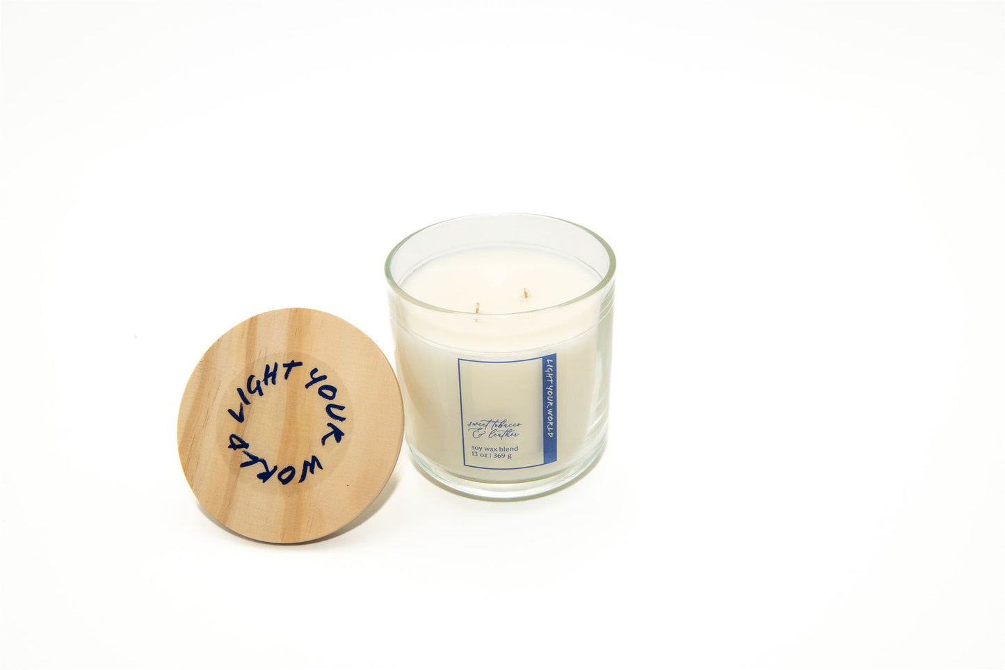 Sweet Tobacoo and Leather Candle