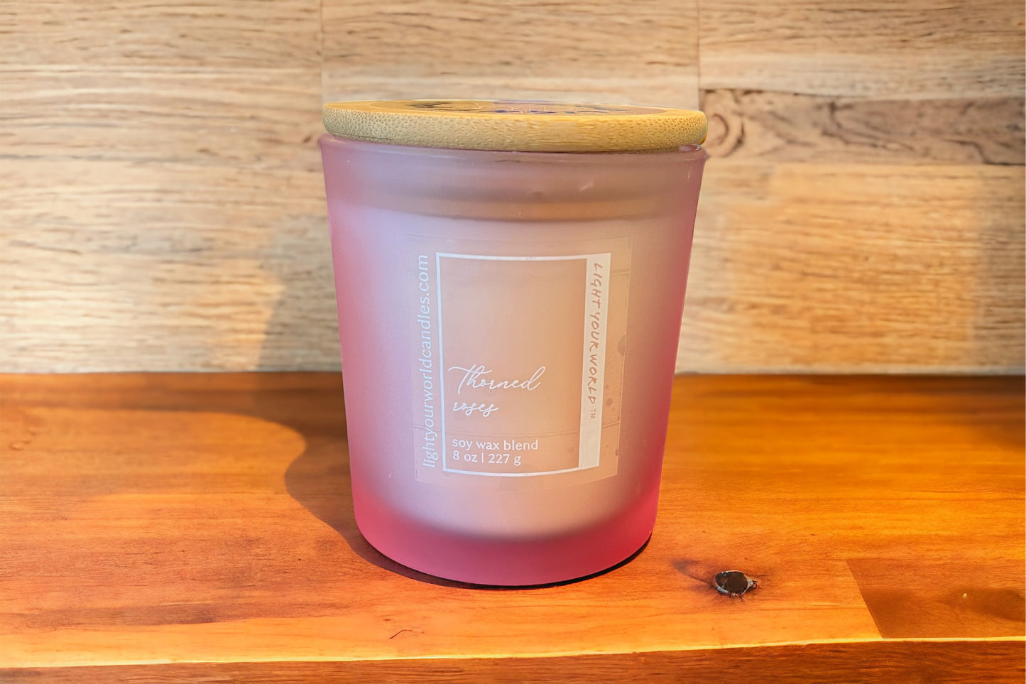 Thorned Roses Unique Candle Scent, Unique Candle Gift, Valentine's Day Candle or Mother's Day Candle, Celebration Candle